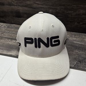 PING G30 FlexFit SensorCool White Hat Size S/M  /  Good‎ Condition  /  jd2083